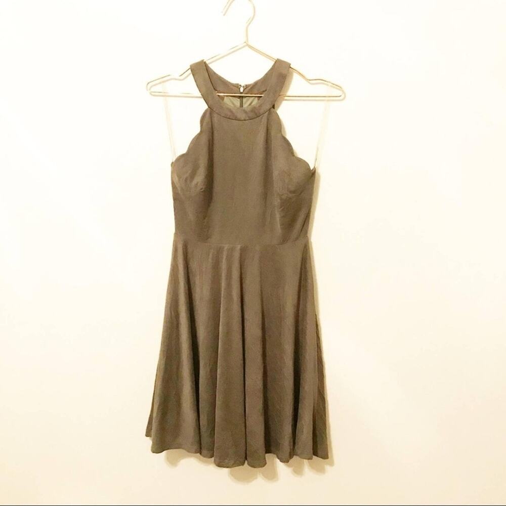 Altar'd State Elegant Olive Green Women's Dress XS